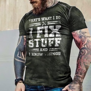 เสื้อเชิ้ตแขนสั้น คอกลม ทรงหลวม สําหรับผู้ชาย XXS-6XL WUZ 2023