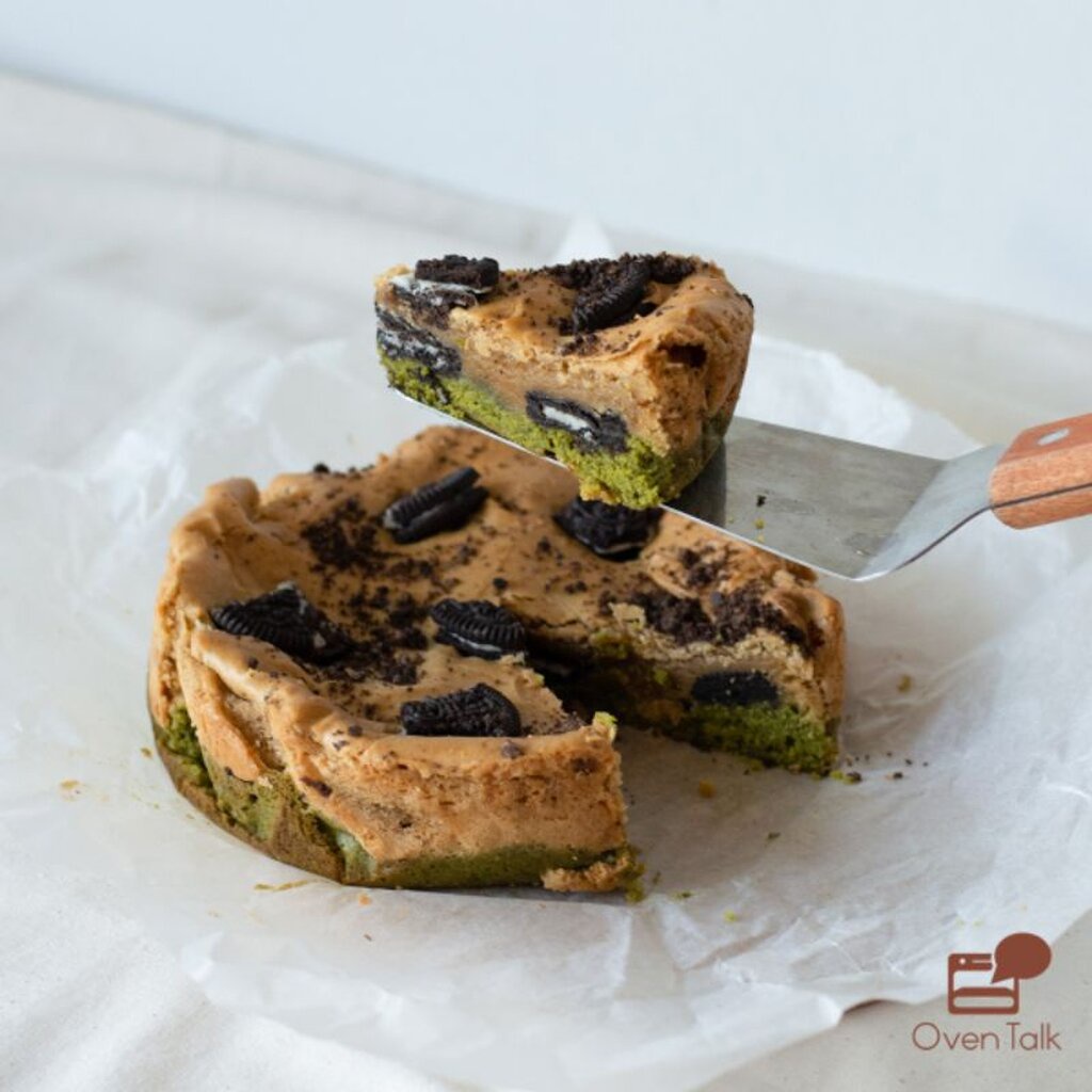 บรูคกี้เค้กปอนด์ รส Matcha ขนาด 1 ปอนด์ | Oven Talk