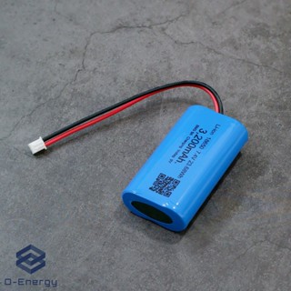 ถ่านชาร์จ Li-ion 18650 7.4V ความจุ 3,200mAh  แบบแพคมีวงจรป้องกัน 2S 9A. Connector XH2.54 2Pin ถ่าน