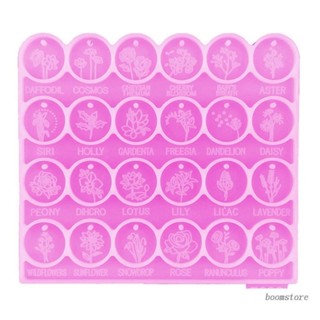 Boom Earring Resin Molds,Silicone Earring Molds Ear Studs Resin Mold Round Epoxy Casting Mold for Jewelry Making DIY Cra