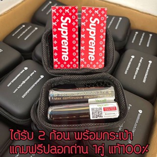 รุ่นTOPดำ 2000mAh 38A[ส่ง] Vapcell แท้ 💯%พร้อมกระเป๋าแท้เช็คCodeได้ทุกก้อน[แถมปลอกถ่านให้ฟรี1คู่] ถ่าน