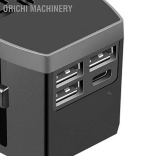 Orichi Machinery Universal Travel Adapter ปลั๊กแปลงไฟระหว่างประเทศ Multi Outlets 110‑250V