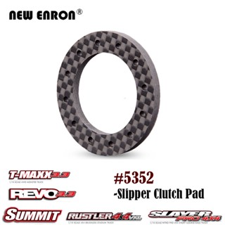 แผ่นคลัทช์ Slipper 3MM 5352 5352X คาร์บอนไฟเบอร์ RC อะไหล่รถยนต์ 1/10 Traxxas Revo 3.3 Rustler Slayer Summit Stamped Slash 4X4 T-Maxx