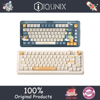 Iqunix ZX75 Little Prince คีย์บอร์ดเมคคานิคอลไร้สาย สําหรับเล่นเกม