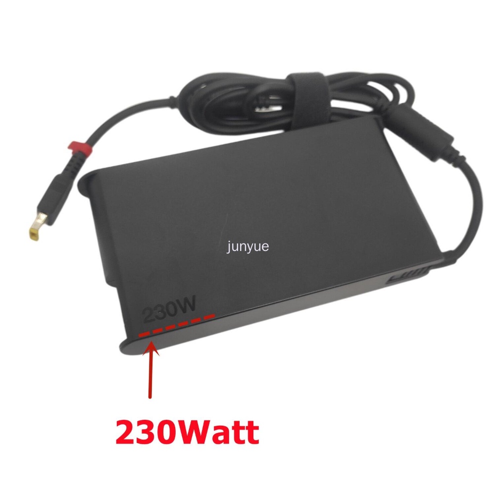 20V 11.5A 230W แล็ปท็อปอะแดปเตอร์จ่ายไฟสําหรับ Lenovo Legion 5 Y7000P Y9000K W540 P71 P72 P73 Charger Slim