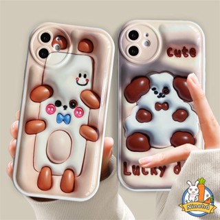 เคสซิลิโคนนิ่ม ลายสุนัขน่ารัก 3D กันกระแทก สําหรับ Huawei Y9 Prime 2019 Nova 7i Nova 9 7 SE Pro Nova Y90 5T 4e 3i 3e Y7A Y9s P30 Lite Honor 8X