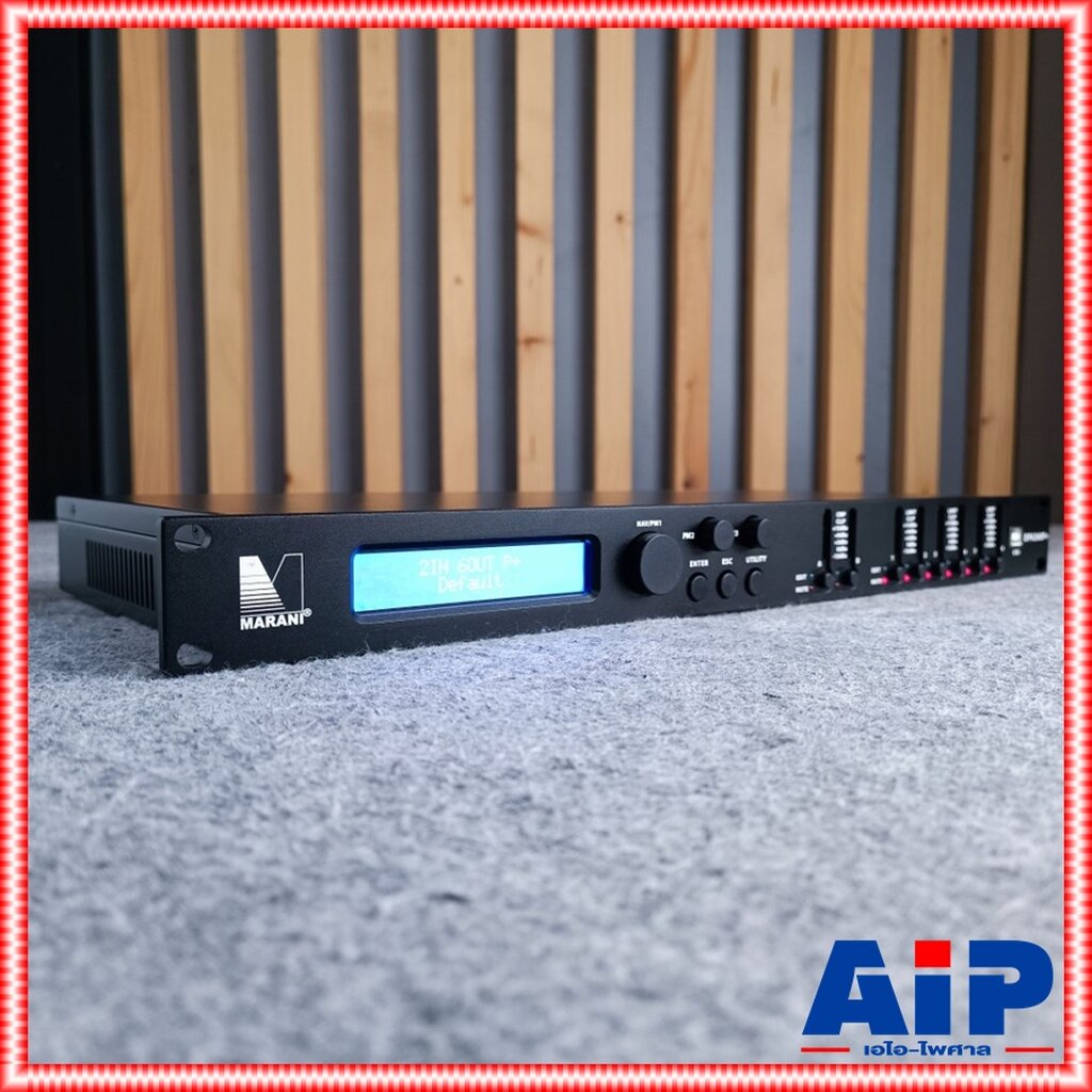 MARANI DPA260P+ loudspeaker processor รุ่นใหม่ ครอสดิจิตอล DriveRack ครอสโอเวอร์ P+ DPA 260 เอไอ-ไพศาล +++