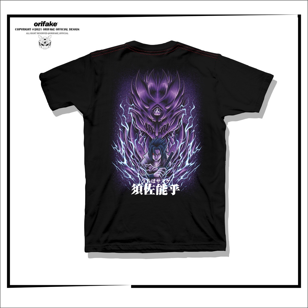 Orifake - AN15 เสื้อยืดพิเศษ Sasuke Susano'o Rinnegan