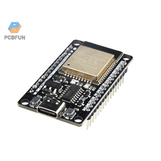 Pcbfun บอร์ดพัฒนาบลูทูธ Wifi USB Type-C ESP32 + บอร์ดขยาย ESP32 30P