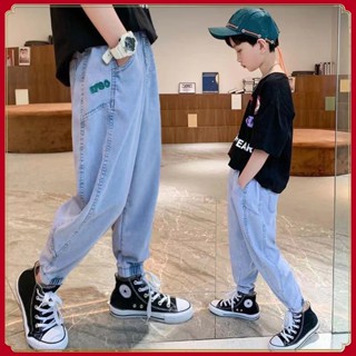 Boys Thin Jeans 2023 กางเกงฤดูร้อนใหม่