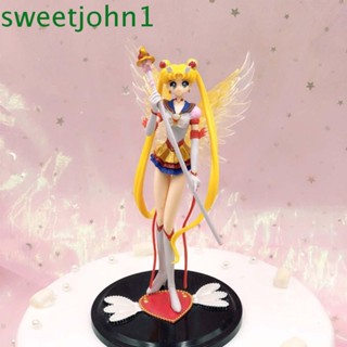 SAILOR MOON SAILOR MOON Sweetjohn ฟิกเกอร์ตุ๊กตาเซเลอร์มูนของเล่นสําหรับเด็ก