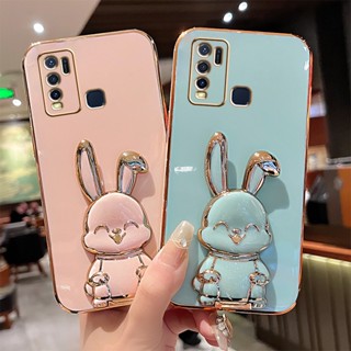 เคสโทรศัพท์มือถือชุบ 6D กันกระแทก แบบนิ่ม สําหรับ Vivo Y15 Y15S Y16 Y10 Y19 Y5S Y12 Y17 Y15a Y9S S1 Pro