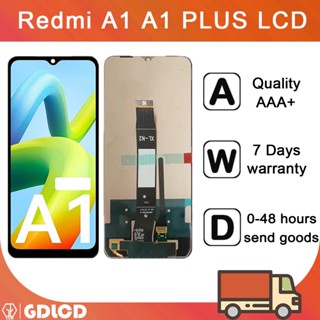 Xiaomi Redmi A1 Plus A1 จอแสดงผล LCD หน้าจอสัมผัส Digitizer แบบเปลี่ยน