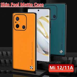 เคสโทรศัพท์มือถือหนัง ผิวด้าน แฟชั่น สําหรับ Xiaomi 12C Mi12C Xiaomi12C POCO C55