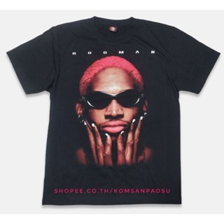 [S-5XL]เสื้อยืด rodman dennis rodman tshirts