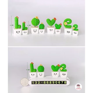 กระบองเพชร Love Love ตุ๊กตาจิ๋ว โมเดลจิ๋ว แต่งสวน ตุ๊กตาแต่งสวนจิ๋ว