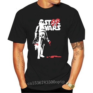 [S-5XL] เสื้อยืดลําลอง แขนสั้น พิมพ์ลาย Star S Wars เข้ากับทุกการแต่งกาย สําหรับผู้ชาย 110025