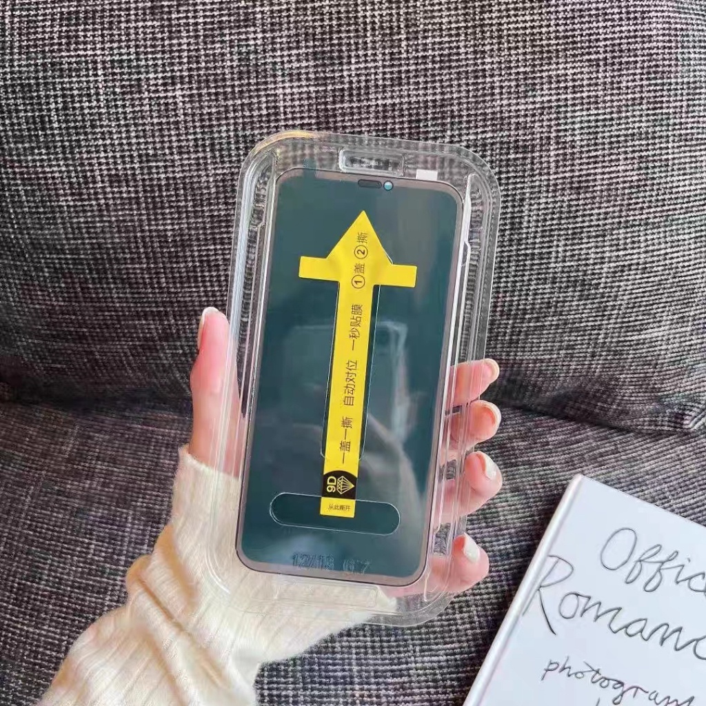 ฟิล์มกันมองกันเสือก เต็มจอแบบเคส สำหรับ 15 14 13 Pro Max 12pro 12 11pro Xs Max XR ป้องกันหน้าจอความเป็นส่วนตัว ราคา ถูกที่สุด ดีลบีเคเค แกลเลอรีภาพที่ 8