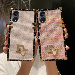 Yyn เคสโทรศัพท์มือถือ กันกระแทก ลายตะกร้าสาน สําหรับ OPPO Reno8 T 5G Reno 8T