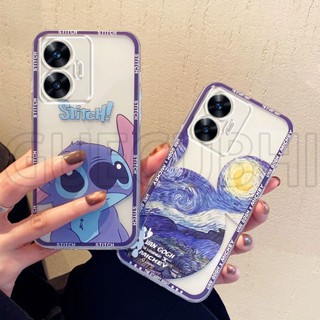 เคสโทรศัพท์มือถือ ซิลิโคนนิ่ม ใส ลายมิกกี้เมาส์ สติตช์ สําหรับ Realme C55 NFC 2023 RealmeC55 NFC