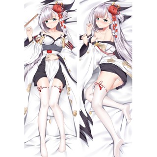 หมอนรองร่างกาย พิมพ์ลายการ์ตูนอนิเมะ Azur Lane Series Dakimakura กอดสองด้าน ขนาด 50x150 ซม.