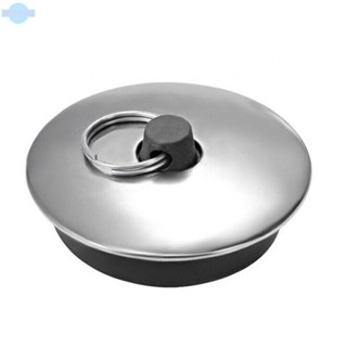 ⭐ Hot Sale ⭐Rubber Sink Plug Round Sink Water Stopper With Ring Bathtub Accessories