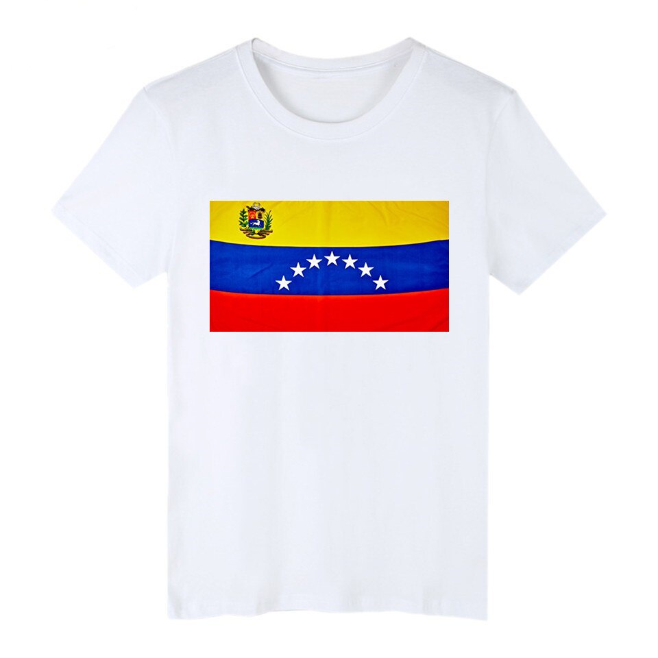 [S-5XL]เสื้อยืด ผ้าฝ้าย พิมพ์ลายธงเวนเนซุเอลา 1954 7 Stars Ve Ven สําหรับผู้ชาย