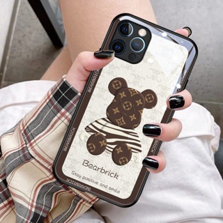 Dmy เคสกระจกนิรภัย สําหรับ iphone 13 14 pro max 12 mini 11 pro XR X XS max 7 plus 6s 6 8 plus