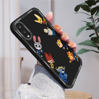 สําหรับ Samsung Galaxy A02 M02 A12 M12 A22 A32 A42 A52 A52S A72 4G 5G เคสโทรศัพท์มือถือซิลิโคน TPU กันกระแทก ป้องกันเต็มกล้อง ลายอนิเมะ Zootopia Zootropolis น่ารัก