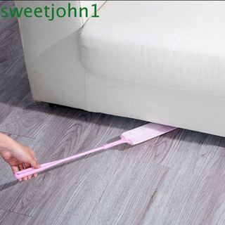 SWEETJOHN Practical Dust Remover Portable Cleaning Brush Dusters Long Handle Detachable Non-woven Household  Cleaning Tools Gap Cleaner for Sofa Furniture Bottom Dust Gap Brush/Multicolor