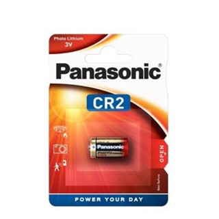 Panasonic ถ่านกล้องถ่ายรูป CR2 3V Lithium Battery  แท้100% ออกใบกำกับภาษีได้ ถ่าน