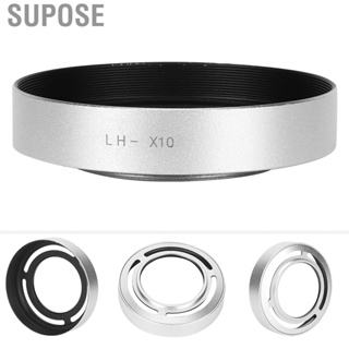 Supose LH‑X10 Beautiful Appearance Hollow Metal Compact Detachable Camera Lens Hood for Fuji X10/X20/X30
