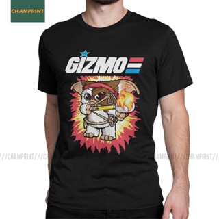 [S-5XL] Gremlins เสื้อยืดลําลอง แขนสั้น คอกลม พิมพ์ลายภาพยนตร์ Gizmo 80S Mogwai Monster สไตล์เรโทร ไซซ์ใหญ่ 4Xl 5Xl 6Xl