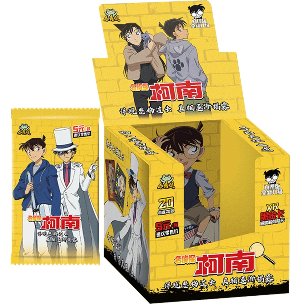2023 New Japan Detective Conan Cards for Children Game Card Collection Table Toys Kids Birthday Gift Anime Figure Collective Cards