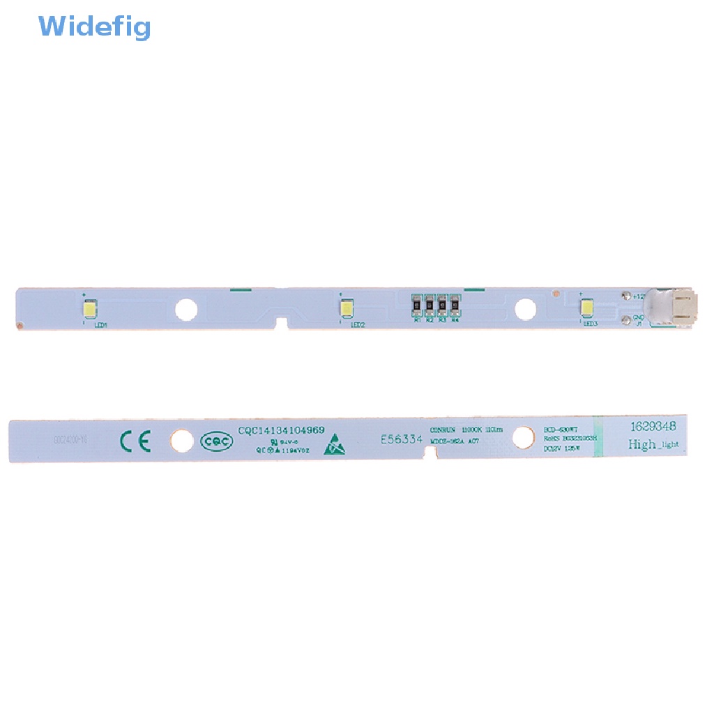 Widefig แถบไฟ LED สําหรับตู้เย็น RONGSHENG HISENSE 2 ชิ้น349766 ของดี