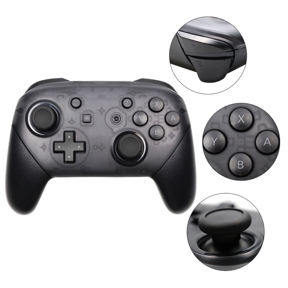 Nintendo Switch Pro จอยสติ๊กควบคุมเกมบลูทูธไร้สาย