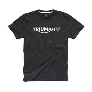 ขายXin1- [พร้อมส่ง] เสื้อยืดผ้าฝ้าย 100% พิมพ์ลายโลโก้ Triumph Motorcycles พลัสไซซ์ ของขวัญคริสต์มาส สําหรับผู้ชาย XS-6X