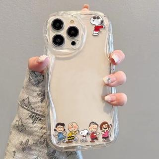 ✅เคสโทรศัพท์มือถือแบบนิ่ม ใส กันกระแทก ลายสนูปปี้ สําหรับ iPhone 14 13promax 12 11 7 8p xsxr CZL5