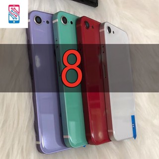 เคสโทรศัพท์มือถือแบบแก้ว ลายแชสซี Diy สําหรับ iPhone 8 housing Like 12 8 12 Style