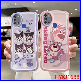 เคส Samsung A21S tpu ซิลิโคน ลายคลื่น เคสป้องกัน การ์ตูน ขอบเต็ม เคสนิ่ม TY