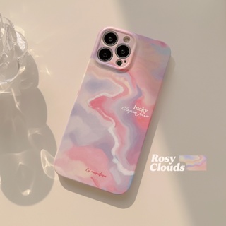 เคสโทรศัพท์มือถือแบบนิ่ม PC กันกระแทก ลายฟิล์มทะเล สีชมพู สําหรับ IPhone 13 13pro 13mini 14 14pro 14max 12 11 Pro Max IX XR SE2 Plus