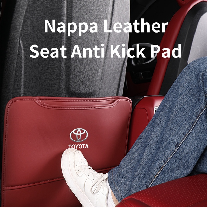 แผ่นกันเปื้อนด้านหลังเบาะรถ  แผ่นกันกระแทกเบาะรถยนต์  สําหรับ Toyota Aygo Yaris Rav4 Corolla E150