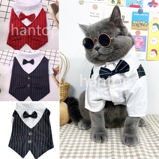 เสื้อผ้าสัตว์เลี้ยง เนคไทโบว์ แบบบาง สําหรับสุนัข แมว เหมาะก…