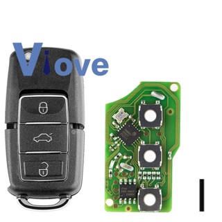 For Xhorse XKB506EN Universal Wire Remote Key Fob 3 Buttons for VW B5 Type for VVDI Key Tool