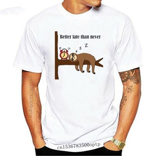 ใหม่ เสื้อยืด ลาย Awesome Nerd Lazy Sloth Sleeping In Men Sloth Slow Life สําหรับผู้ชาย ผู้ใหญ่ Ahbeep59Lfdndj93