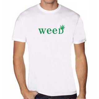 [S-5XL] ใหม่ เสื้อยืด พิมพ์ลายกราฟิก MARIJUANA สําหรับผู้ชาย