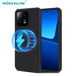 เคส สำหรับ Xiaomi 13 Nillkin Frosted Shield Pro ฝาครอบแม่เหล็กเคสสำหรับ Xiaomi Mi 13 Pro