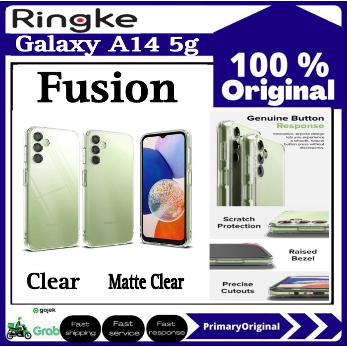 เคส Samsung Galaxy A14 5G 2023 Ringke Fusion