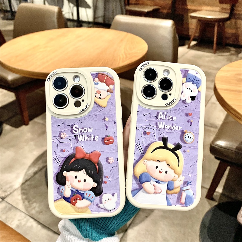 Casetify เคสโทรศัพท์มือถือแบบนิ่ม ลายหิมะ สีขาว สําหรับ Huawei P30 PRO P20 lite P40 PRO y7 PRO 2019 