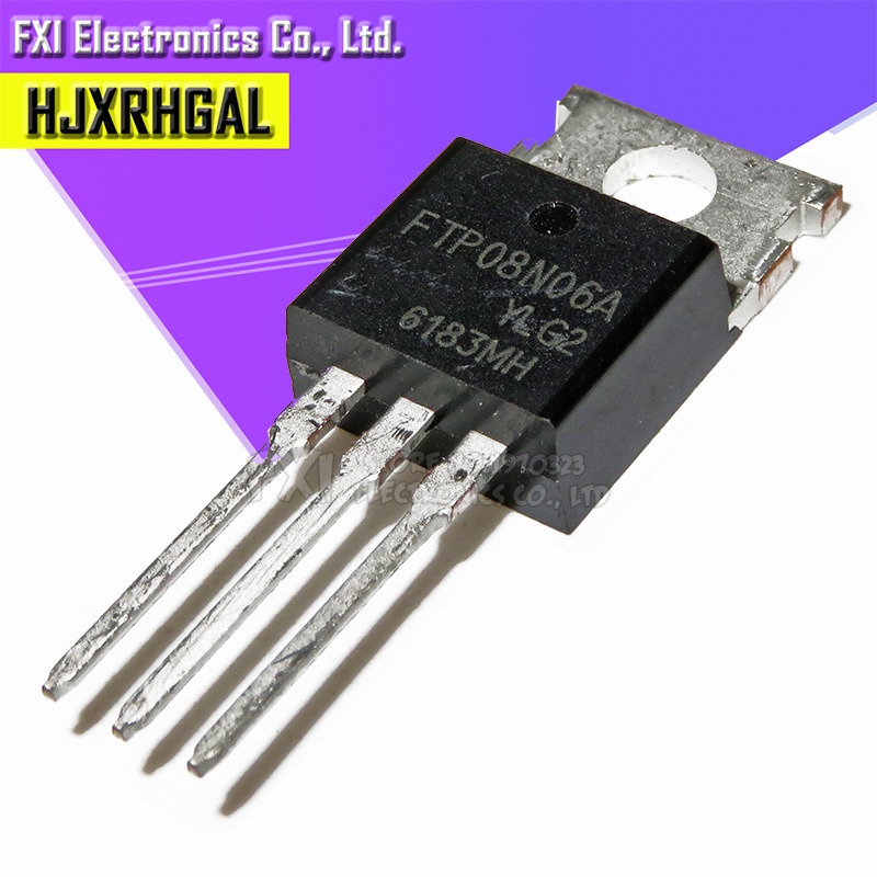 10pcs FTP08N06A TO-220 FTP08N06 TO220 08N06 FTP20N50A FTP20N50 20N50 FTP11N08A FTP11N08 11N08 ปลั๊กต